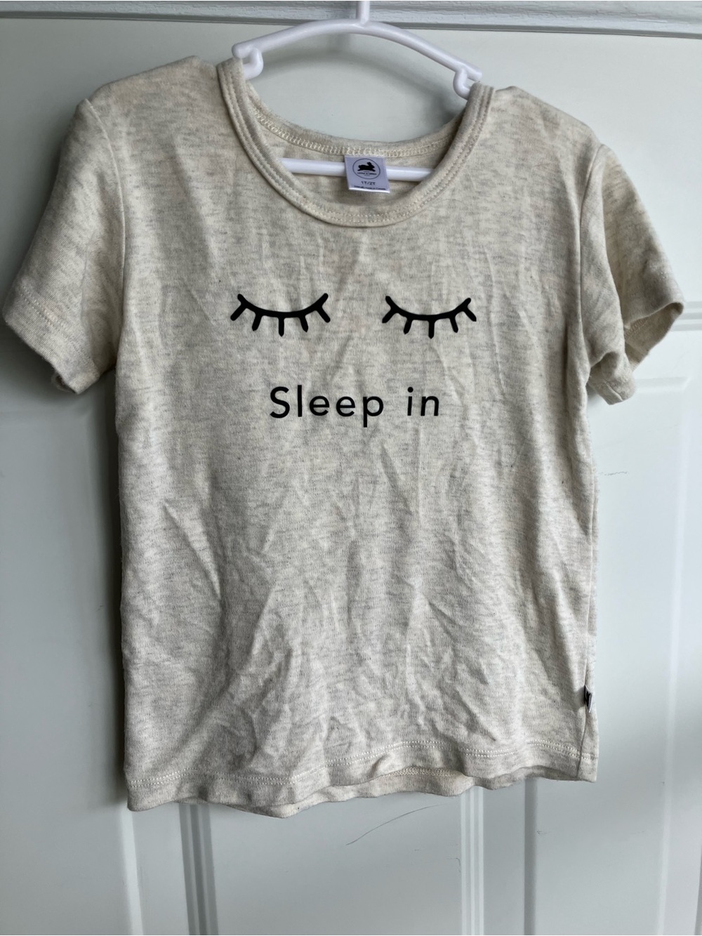 Little & lively sleep in tshirt grey beige 1T 2T